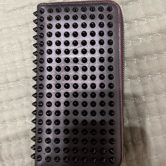 Christian louboutin black spikes Wallet - Picture 8 of 8